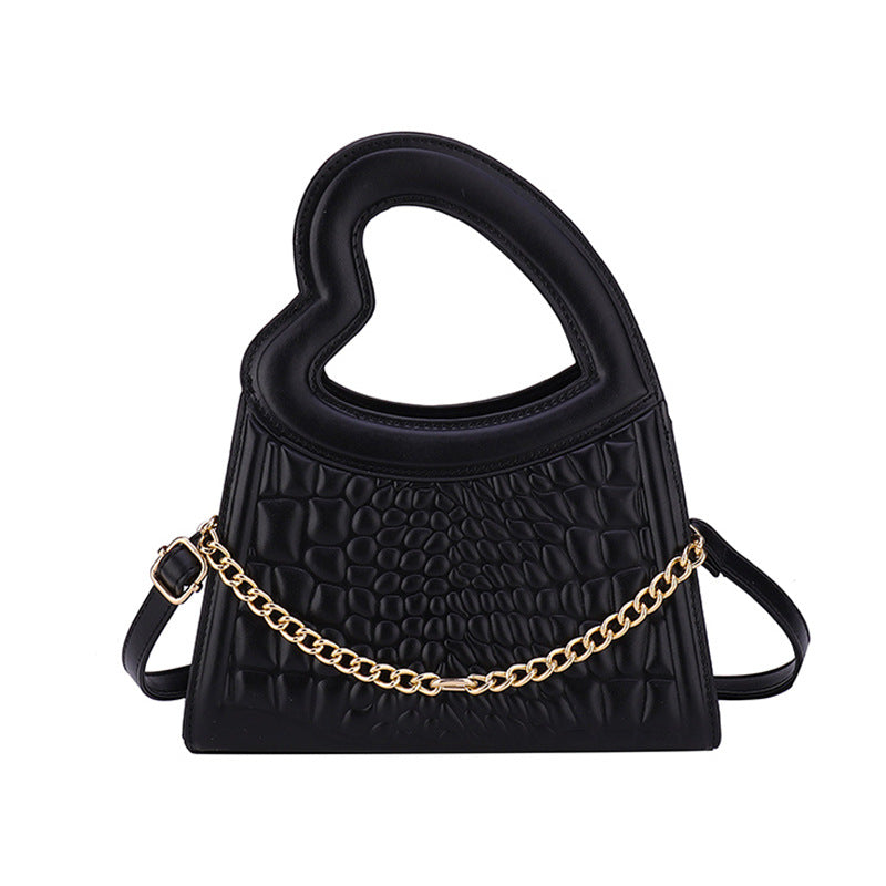 Women's Fashion Candy Color Love Handbag