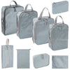 Travel Organizer Bag Compressed Eight-piece Set Digital