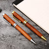 1PC Business Rollerball Pen Sign Pen Wood