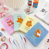 Little Bear Plastic Sleeve Schedule Book Cute Girl Heart Full Color Notebook Student Hand Account