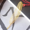 Vintage Gold Metal Bookmark MarquePage Kawaii Leaf Book Markers For Books Stationery Gift School Supplies Student 734