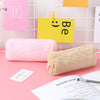 Plush octagonal pencil case for students