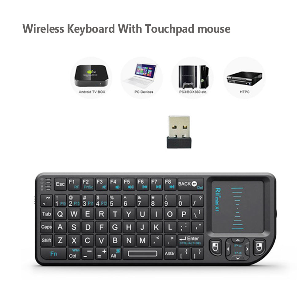 Wireless mini keyboard