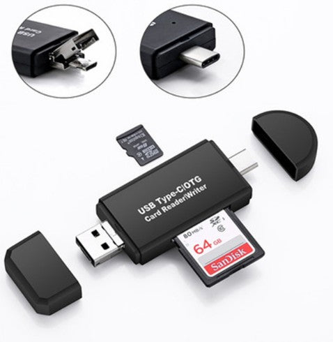 Smart Three-In-One Multi-Function Card Reader