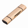 USB mobile phone card reader MICRO TYPE - C triad multi-function aluminum alloy support TF SD OTG foreign trade