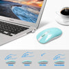 fashion wireless keyboard mouse set 2.4G thin   desktop laptop accessories