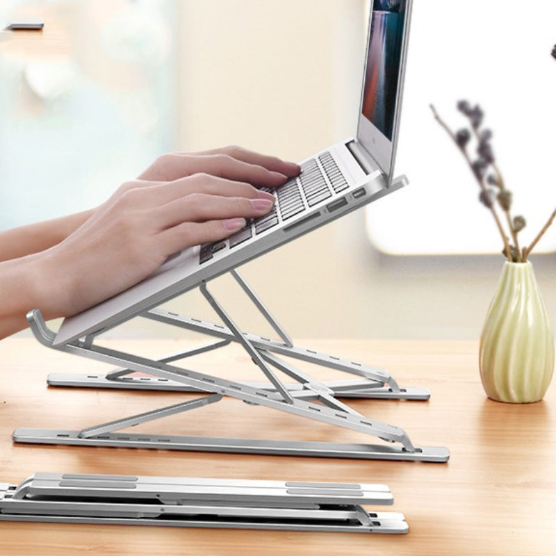 Double-Layer Aluminum Alloy Laptop Foldable Stand