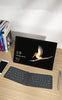 Compatible with Apple, Aerospace Folding Bluetooth Keyboard Ipad Tablet Phone Universal Office Keyboard