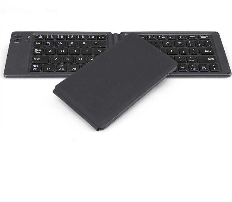 Compatible with Apple, Aerospace Folding Bluetooth Keyboard Ipad Tablet Phone Universal Office Keyboard