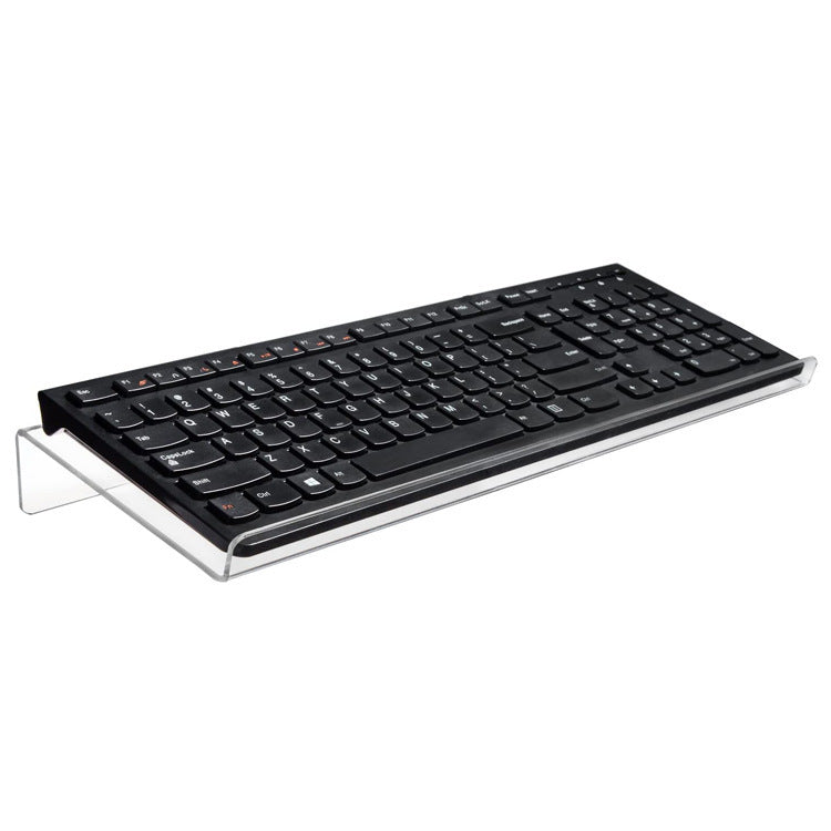 Advanced Tilting Computer Keyboard Stand For Convenient Ergonomic Typing Transparent Acrylic Keyboard Stand