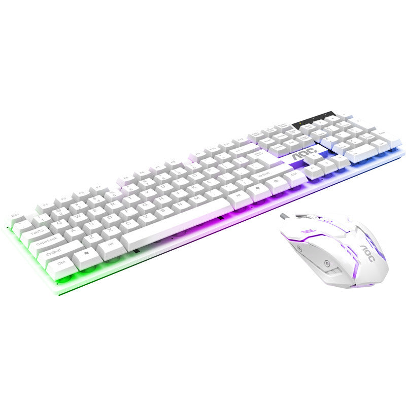 Manipulator Game Glow Keyboard And Mouse Set