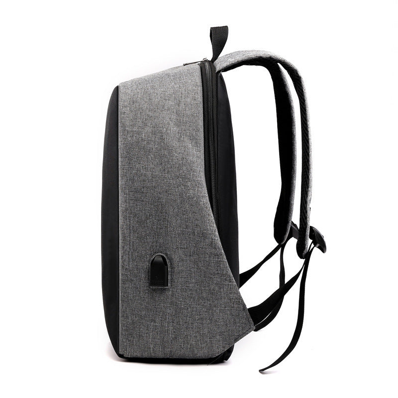 2019 fashion new anti-theft backpack casual backpack business men multi-function USB backpack