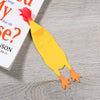 Creative Silicone Screaming Chicken Reading Bookmark