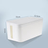 Wire Data Cable Storage Box Power Strip Charger Socket Power Strip Cable Organizer Desktop Finishing Artifact