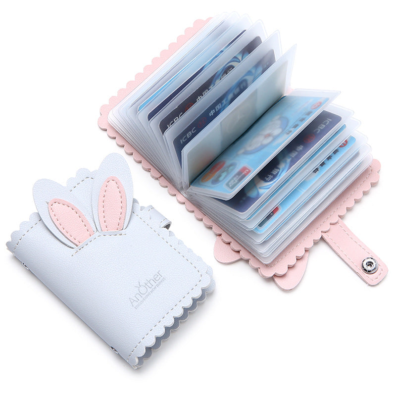 Anti-degaussing Card Holder Compact Card Holder Wallet All-in-one Bag For Women