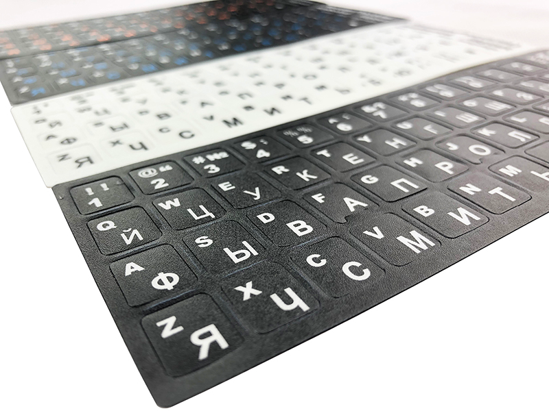 Notebook Keyboard Stickers Russian Keyboard Stickers