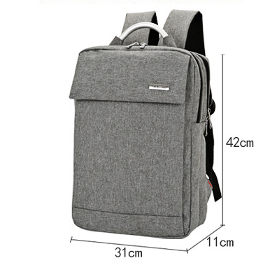 Manufacturers wholesale and customize 2021 new type of double shoulder bag multi function notebook PC package for men and women general business knapsack