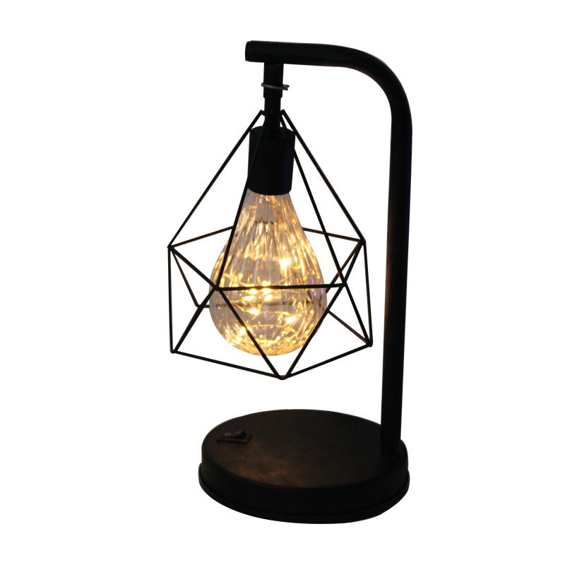 LED wrought iron modeling lamp