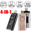 Compatible With Apple, 4 In 1 Stick For IPhoneAndroid Type C Usb Key