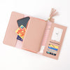 Geometric Alphabet Buckle Clutch Tassel Petal Long Ladies Wallet