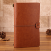 Vintage travelers notebook leather journal book A6