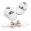 Baby Girl Shoes Newborn Infant First Walker Cotton Sofe Sole Princess Toddler Baby Crib Shoes