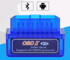 Mini ELM327 OBD2 Bluetooth Car Wireless Scanning Diagnostic Tool Instrument Android System