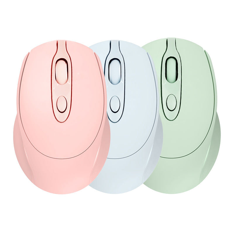Wireless Bluetooth Mute Rechargeable Battery Photoelectric Mouse Computer Accessories