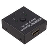 HDMI switcher 2 in 1 out HD 4K 2K expansion distributor