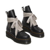 Thick Bottom Litchi Pattern Dr Boots Side Zipper