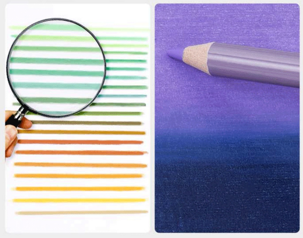 Art Supplies Drawing Sketch  Colored Soft Core Color Pencil
