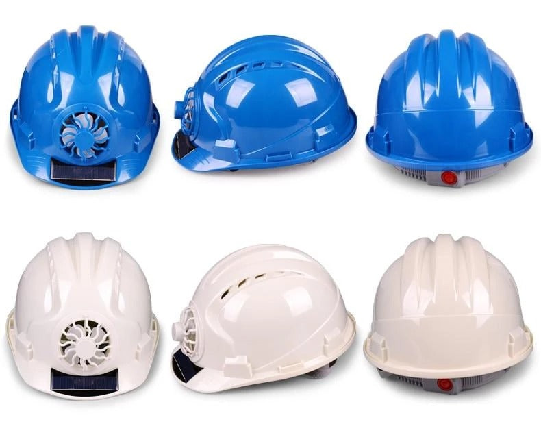 Construction site sun protection sunshade helmet