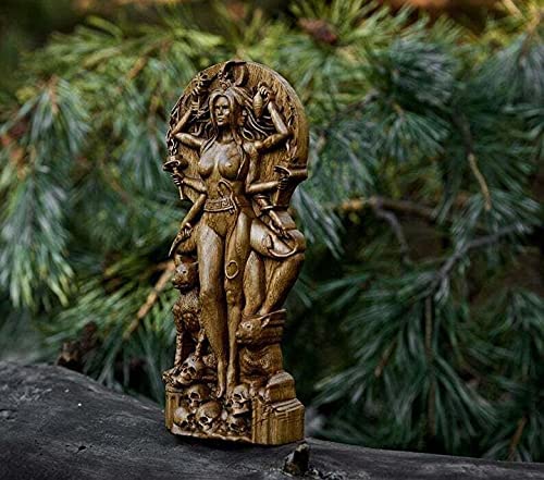 New Resin Greek Goddess Statue Pagan Altar Garden Sculpture