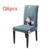 Christmas universal elastic chair cover