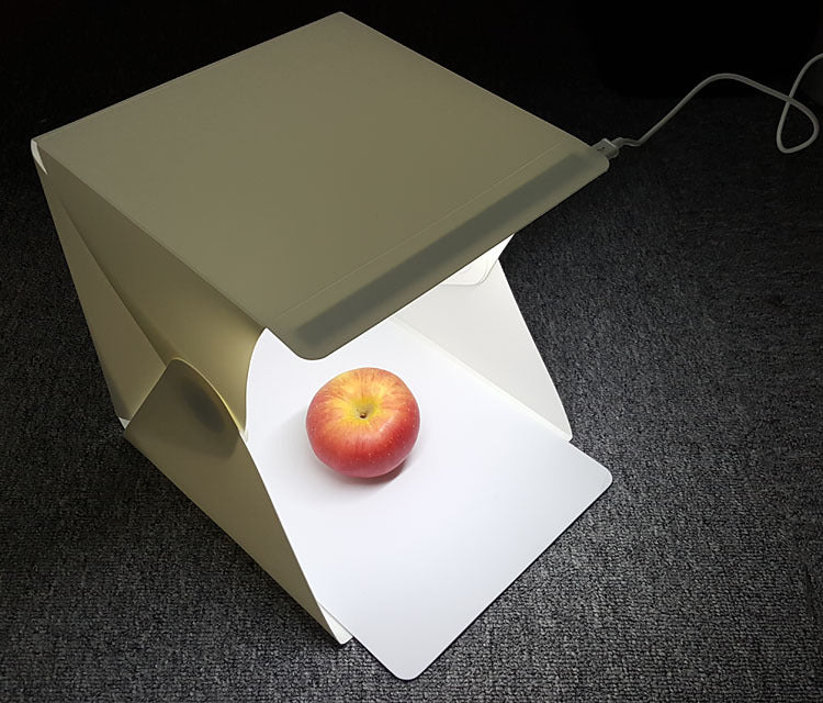Mini LED folding studio soft light photo lamp small portable photo box