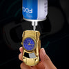 Sports Car Windproof Watch Lighter Creative Colorful Flashing Light