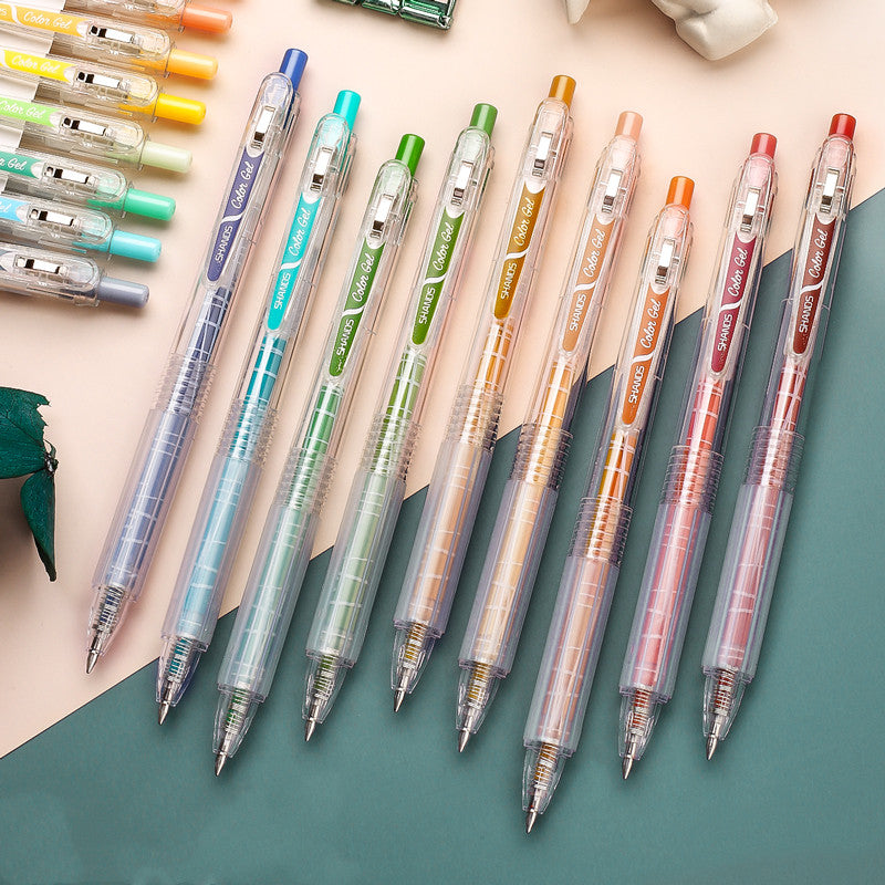 Morandi color gel pen set