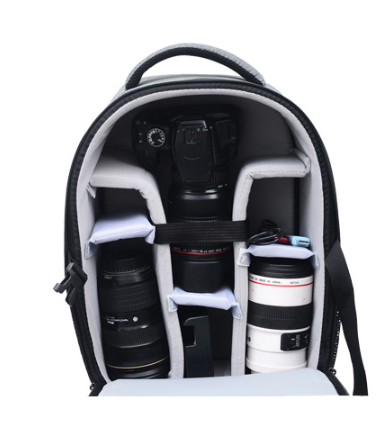 New product custom waterproof camera laptop backpack
