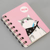 Small Cartoon Thickened Cute Portable Small Coil Notebook