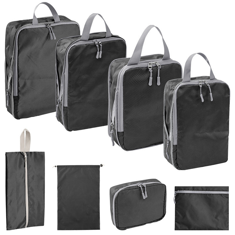 Travel Organizer Bag Compressed Eight-piece Set Digital