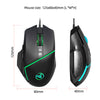New wired 6400dpi adjustable lighting gaming mouse