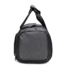 Stylish gray and black travel bag with a large capacity, suitable for men and women, made with waterproof material for Gifts Vip store.