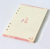 A5 A6 Colored Diary Binder Filler Paper
