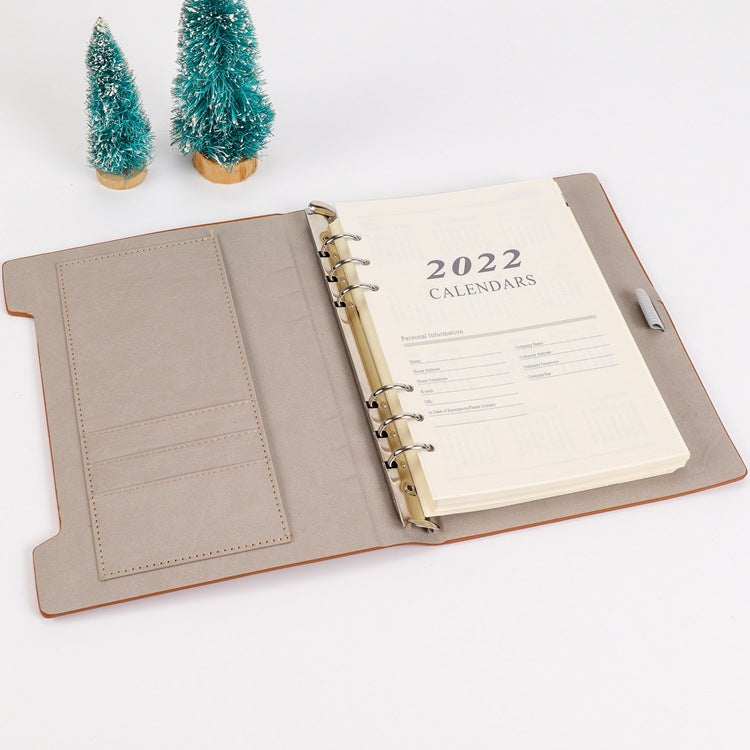 Loose-leaf Notebook Inner Pages With Monthly Plan