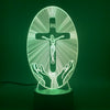 Cross Acrylic 3D Night Light