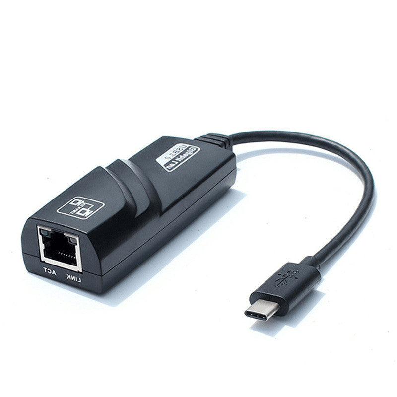 Type-C To RJ45 Gigabit Network Card To USB 3.1 Port