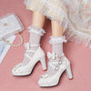 Women's Candy Shoes Chunky Heels