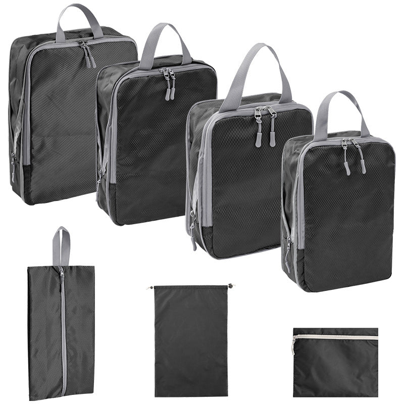 Travel Organizer Bag Compressed Eight-piece Set Digital