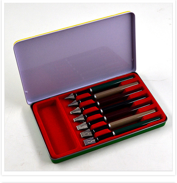 7Pcs/Box Caligraphy Parallel Pen Set