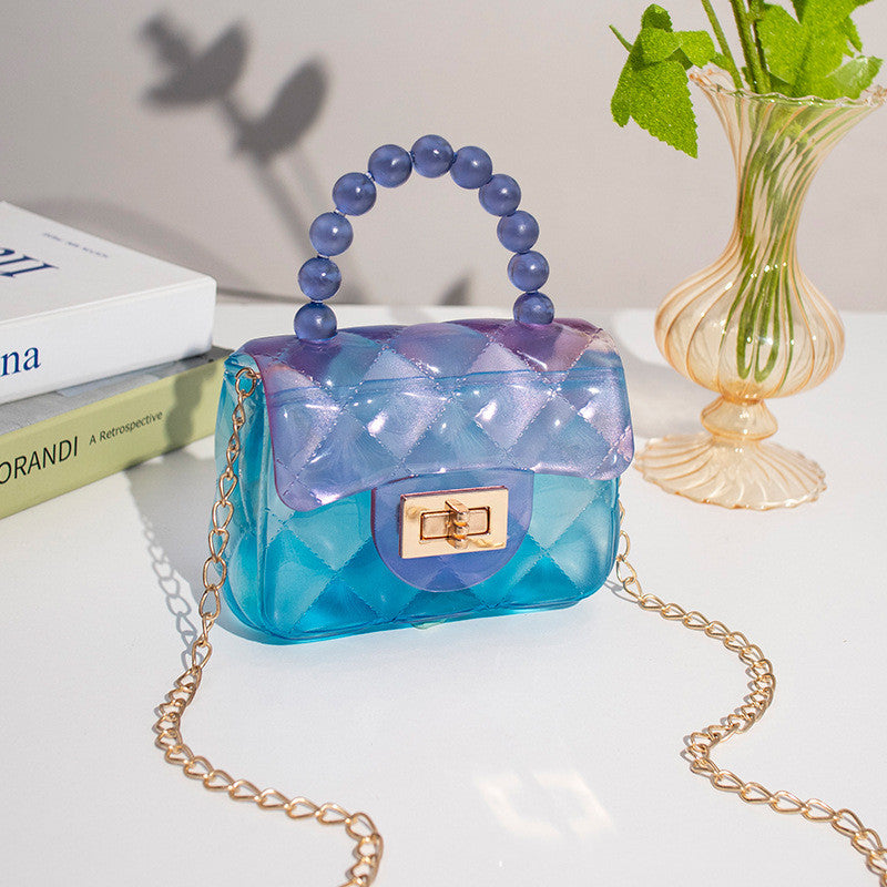 Pearl Handheld Transparent Jelly Bag